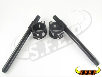 

Motorcycle CNC Split Riser Clip On Handle Bars For Ducati 620-1000SS/Monster(93-09) Black