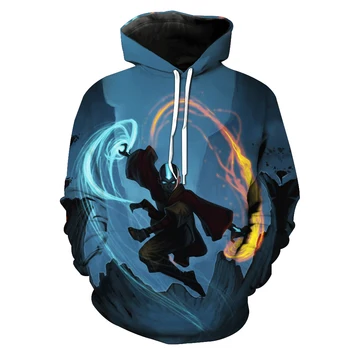 

2019 New Fashion Sweatshirt Men / Women 3d Hoodies Print anime Deaf people anime pattern Slim Unisex Slim Stylish Hooded Hoodies