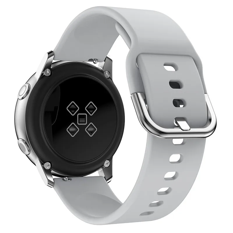 Новый ремешок для часов Xiaomi Huami Amazfit Bip 20 мм мягкий силиконовый Samsung Gear S2