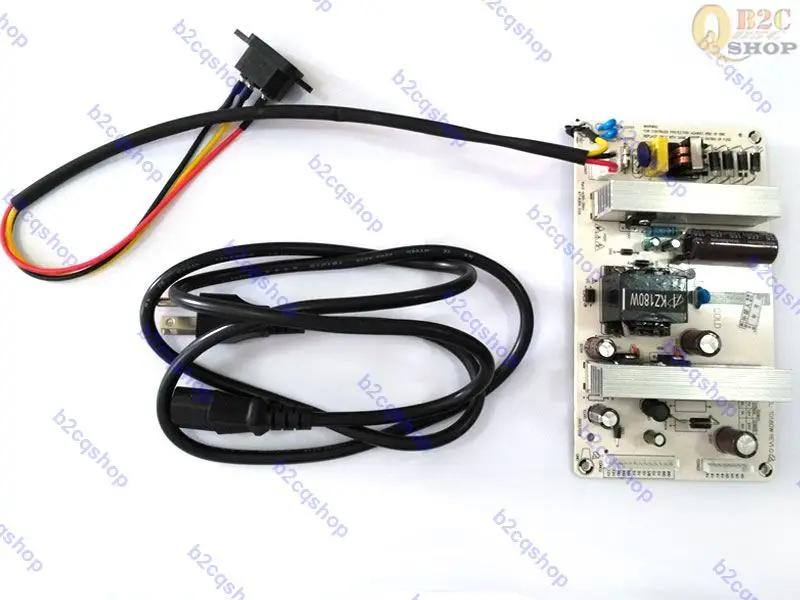 

5V/12V/24V Universal LCD/LED Power Supply Plug Cord support for our LCD controller Kit