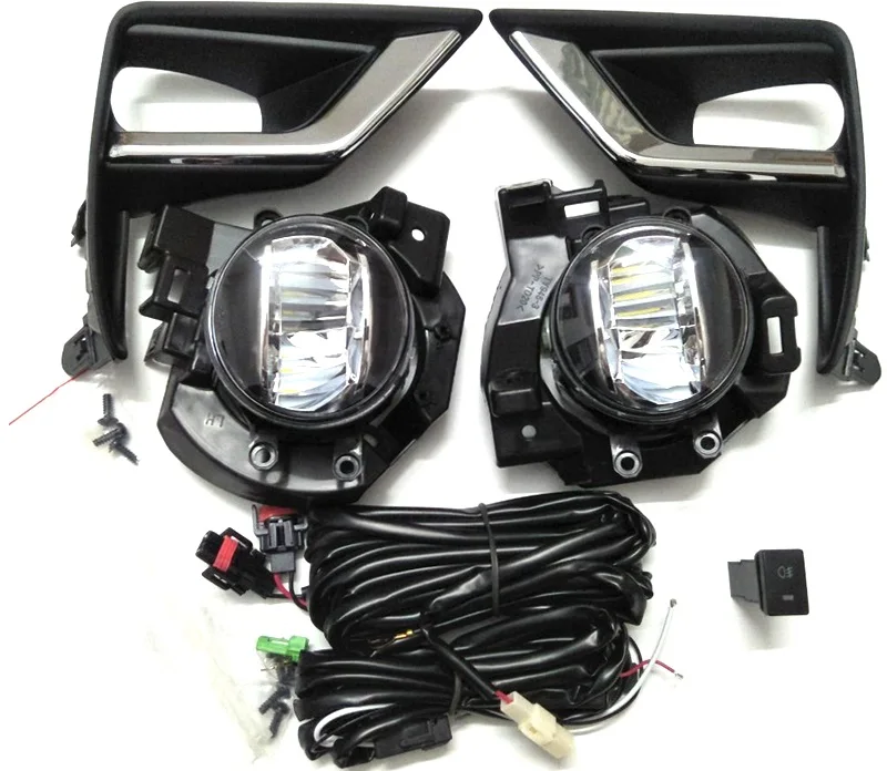 LED Front Fog font b Lamp b font Light replacement For Toyota Land Cruiser Prado 150