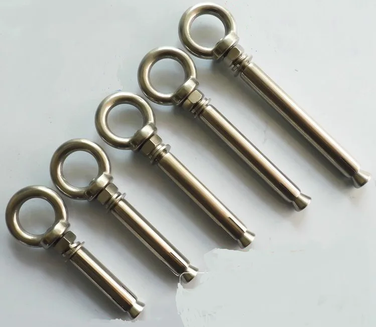 4Pcs/Lot M12*120mm 304 Stainless Steel Marine Grade Expansion Open