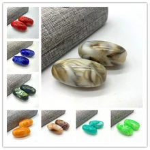 New A pair of acrylic earrings necklace accessories Beads For Jewelry Making DIY Jewelry Findings pair of stylish beads decorated cone shape earrings for women
