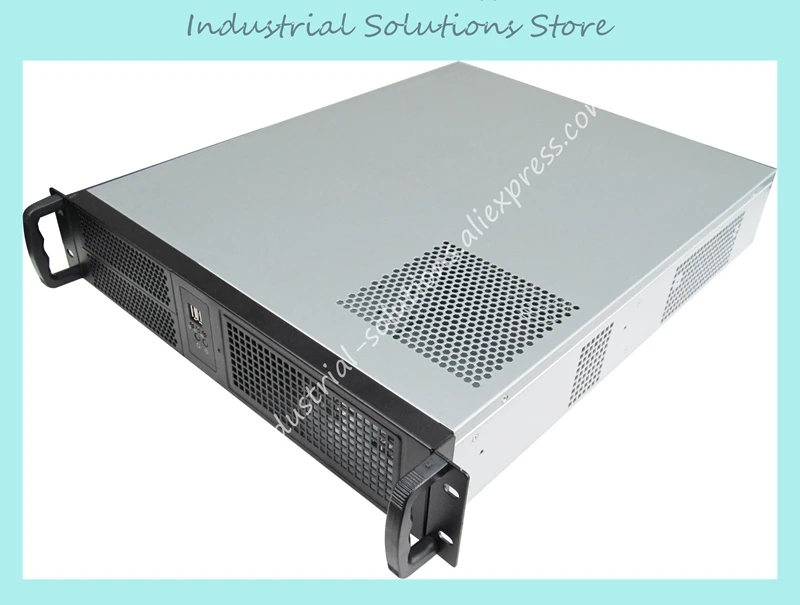 NEW 2U550MM Chassis monitor Support 19 Inch Rack Industrial Computer server casein Pneumatic