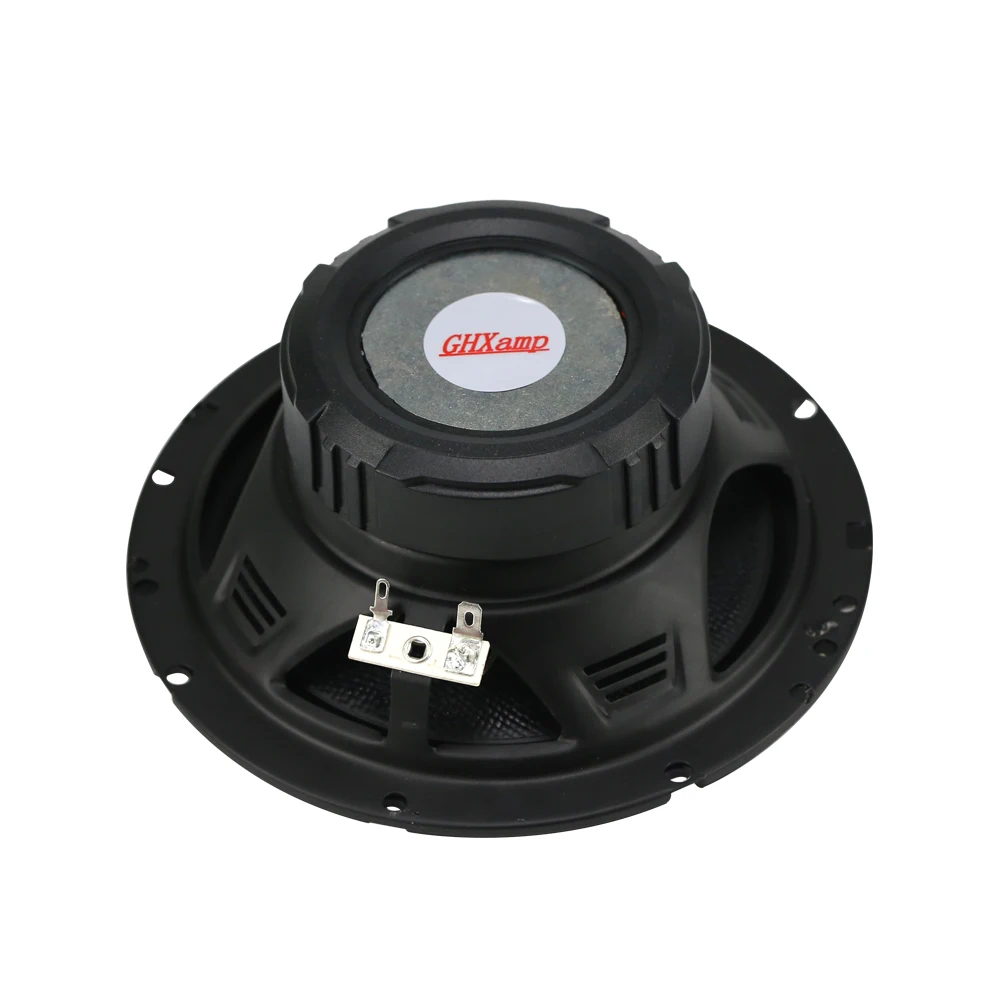 GHXAMP 6 5 дюймов 40 Вт Bullet Full Range Автомобильный CD динамик Woofer стекло Fber низкочастотный