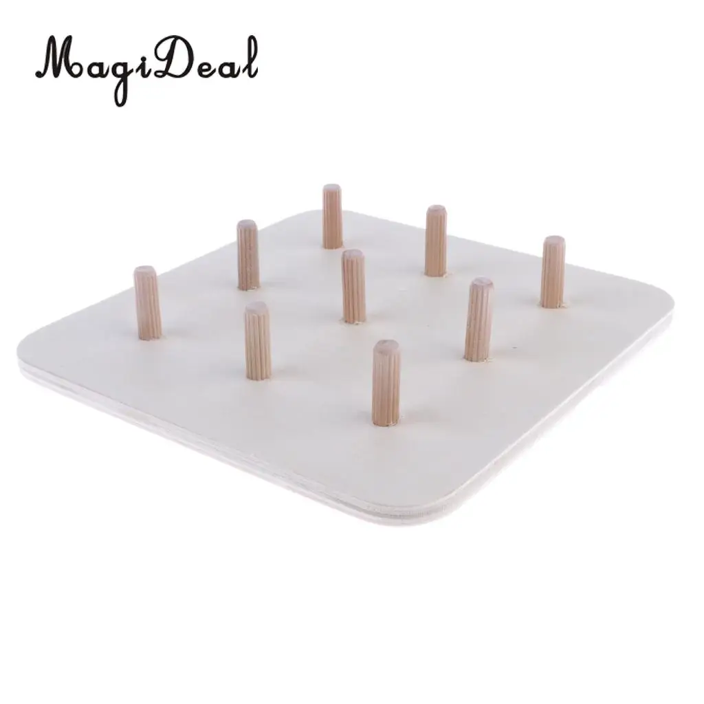 MagiDeal Column Letter Number Wooden Building Blocks Montessori Early Education Toys for Children Baby Toddler Preschool Kids