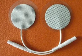 

50pcs/lot(25 Pair) round(Diameter: 40mm) non-woven fabrics Self adhesive Tens Electrode Pads, Medical equipment electrode pads
