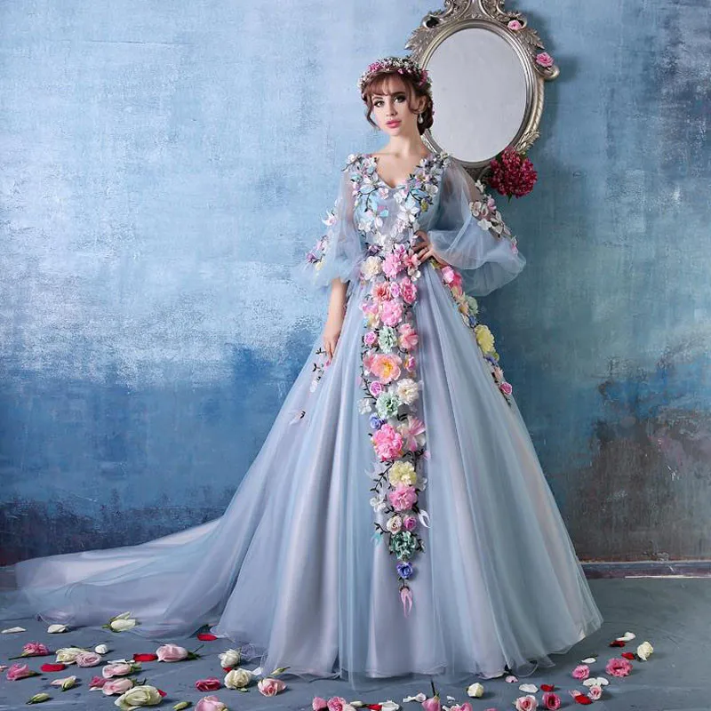 flower gown
