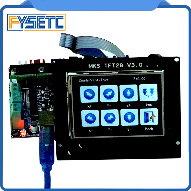 Ген L V1.0 Встроенная Материнская плата Gen v1.0 Совместимость Ramps1.4/Mega2560 R3 + TFT28 Цвет