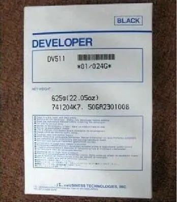 

1piece DV511 Developer For Konica Minolta BH420 421 500 501 7145 Printer Copier Parts