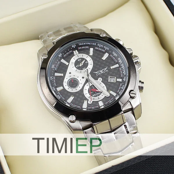 

NEW 3 Dial 100M Men's Diving Sports Watches Waterproof 300FT Diver Watch Stainless Steel