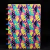 Yiwi 80 Sheets 160*220mm Watercolor A5 Discs Ring Bound Spiral Notebook Happy Planner Diary With Flower Blank Refill School 5
