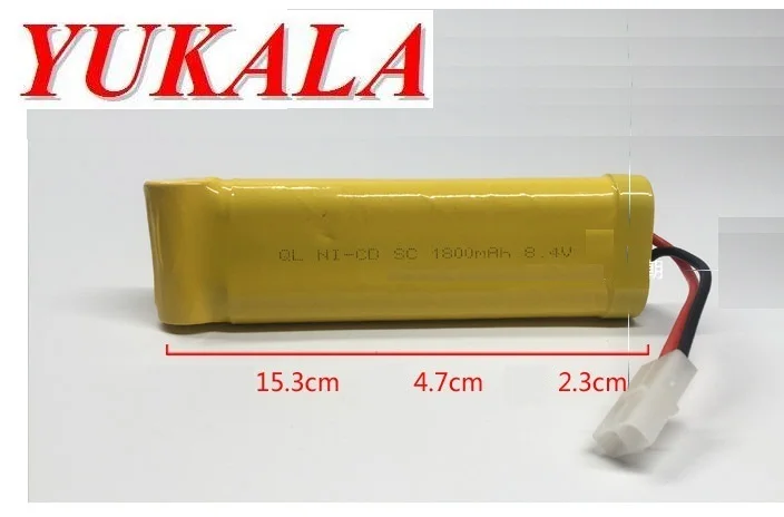 

YUKALA 3818 3819 3838 3839 3848 3858 3868 3878 3888 3889 3899 1/16 RC tank 7.2V 1800mAh Ni-CD SC Battery Free shipping