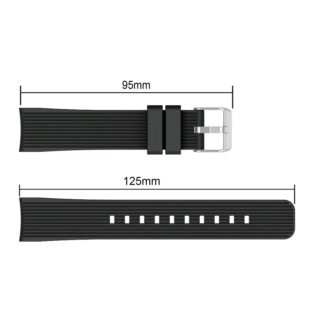 Силиконовый ремешок на запястье для samsung Galaxy Watch 42 SM-R810mm браслет ремешок для часов Смарт-часы