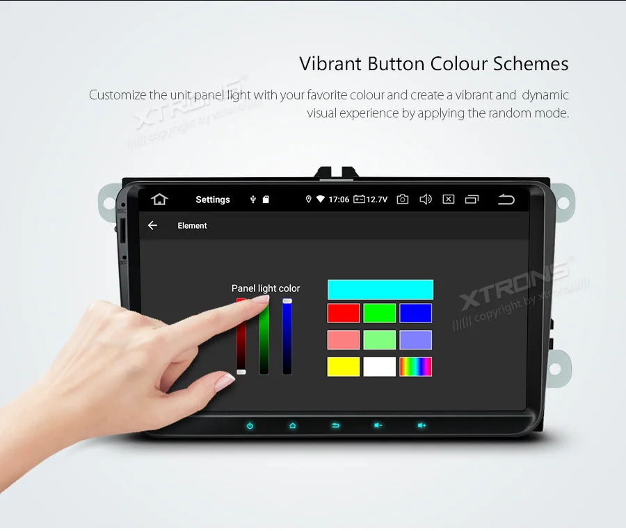 Cheap 9" Android 9.0 Multimedia Car Stereo Radio Player GPS for Volkswagen Golf Passat CC Touran Tiguan Sharan for Skoda for Seat 26