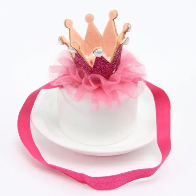 

Popular baby Girl Head band Baby Hair Band Elastic Flower Crown Headwear for girl hair accessories diademas pelo