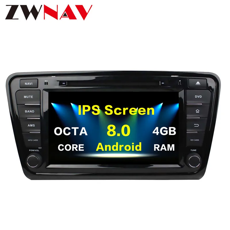 Sale 4G+32G android 8.0 car dvd player head unit for VW OCTAVIA 2014 -2016 multimedia player car radio stereo gps navigation BT wifi 9