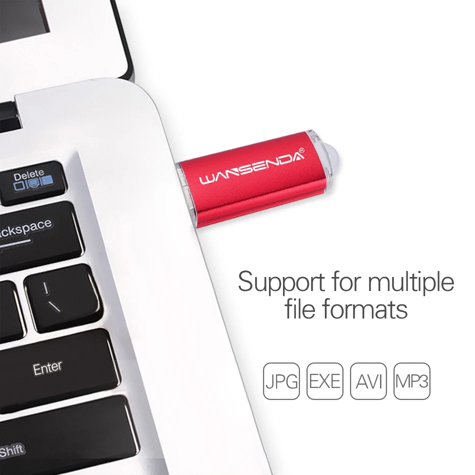 WANSENDA 메탈 USB 플래시 드라이브 128GB 미니 펜 드라이브 8GB 16G 32GB 64GB 펜드라이브 256GB 썸드라이브 메모리 스틱 U 디스크