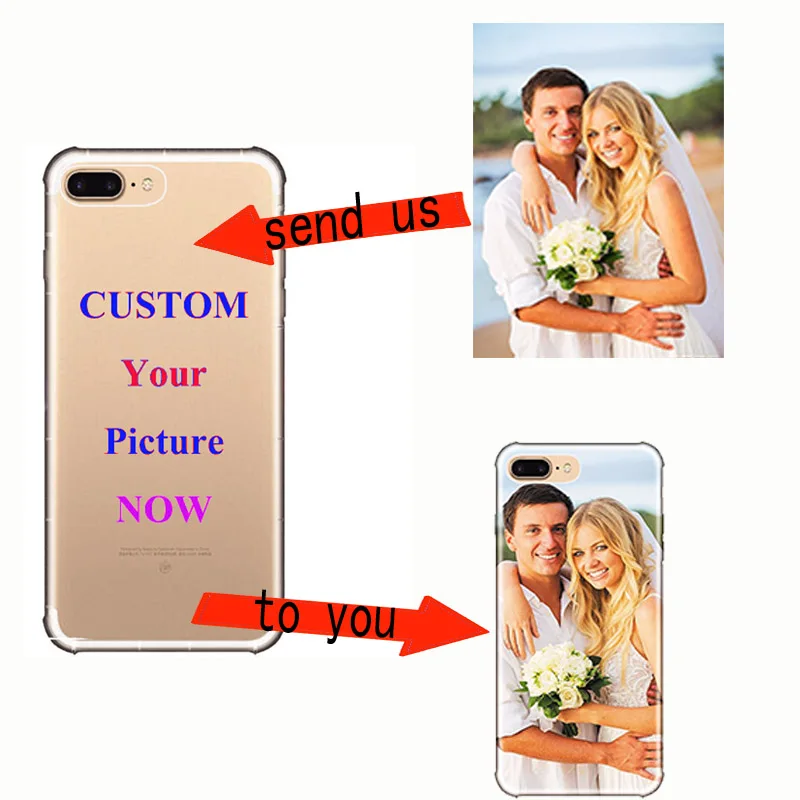 

Custom Soft Silicone TPU Case DIY Name Picture Phone Case Cover for iPhone 5 5S 6 6S 7 8 Plus X SE XR XS MAX