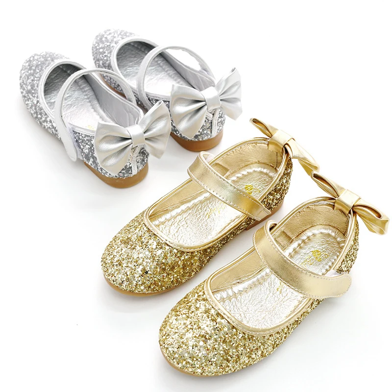 baby girl silver dress shoes