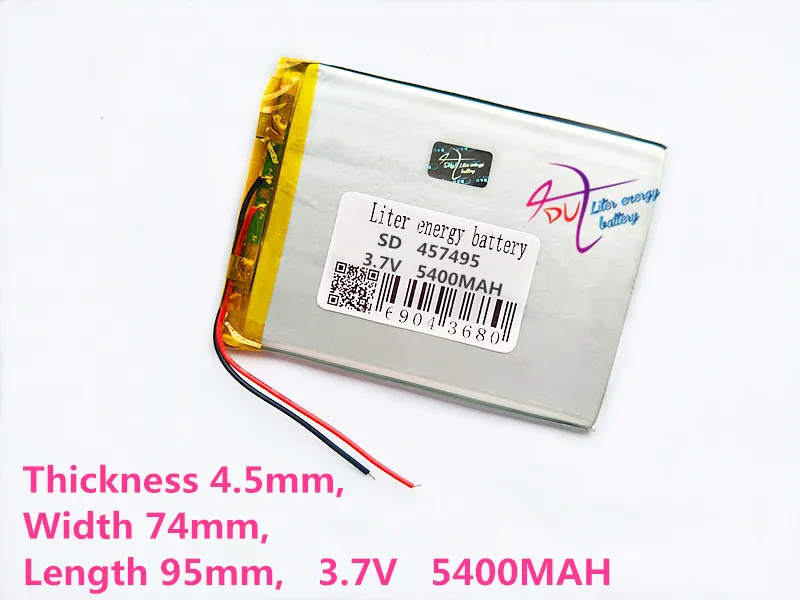 Купить планшетный пк 3, 7 в 5400 мач Бата аккумулятор для планшетных пк ...