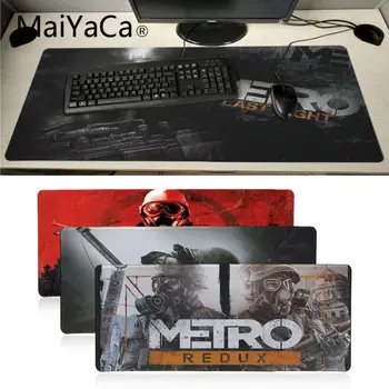 

MaiYaCa Boy Gift Pad metro 2033 Game Gamer Speed Mice Retail Rubber Mousepad notebook gamer BIG SIZE Rubber Gaming Mouse Pad