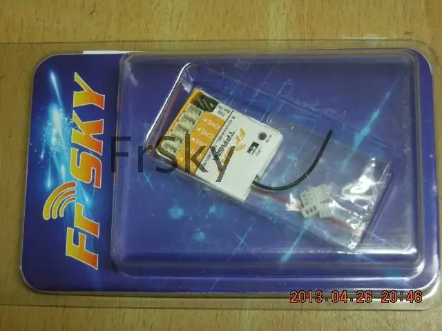 

FrSky 2.4G 6CH Receiver (Nano JST connector) TFR6M