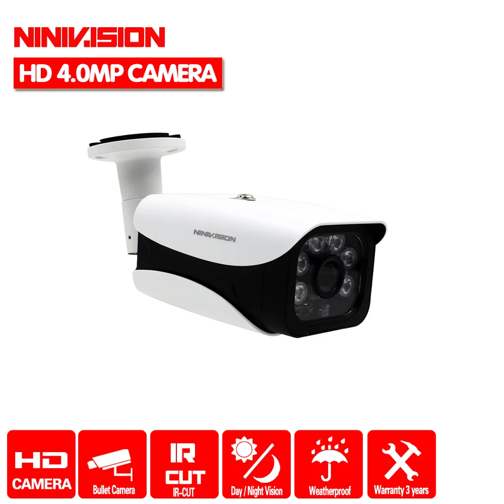 HD 4.0MP 1/3 ''SONY IMX322 Сенсор 2560*1440 P 4MP AHD Камера CCTV ИК-фильтр Камера AHD крытый Открытый Водонепроницаемый ночное видение