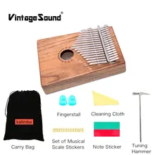 

Kalimba 17 Keys Marimba African Thumb Piano Mbira Finger Piano Percussion Keyboard Music Instruments Kids Solid Wood Sanza zanzu