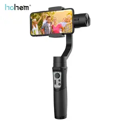 Hohem iSteady мобильный 3 оси ручной смартфон Gimbal стабилизатор для iPhone X 8 плюс 7 6 SE для samsung galaxy S9 + S9 S8 + S8 S7