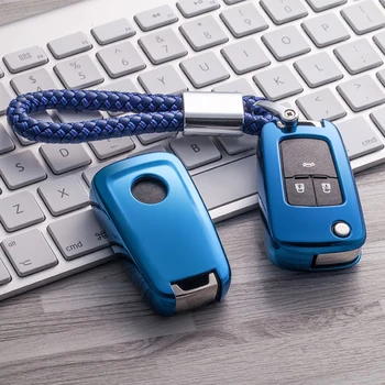 

TPU Key Holder Cover Case With Key Chain For Chevrolet Cruze Aveo TRAX For Opel Astra Corsa Meriva Zafira Antara ASTRA J Mokka