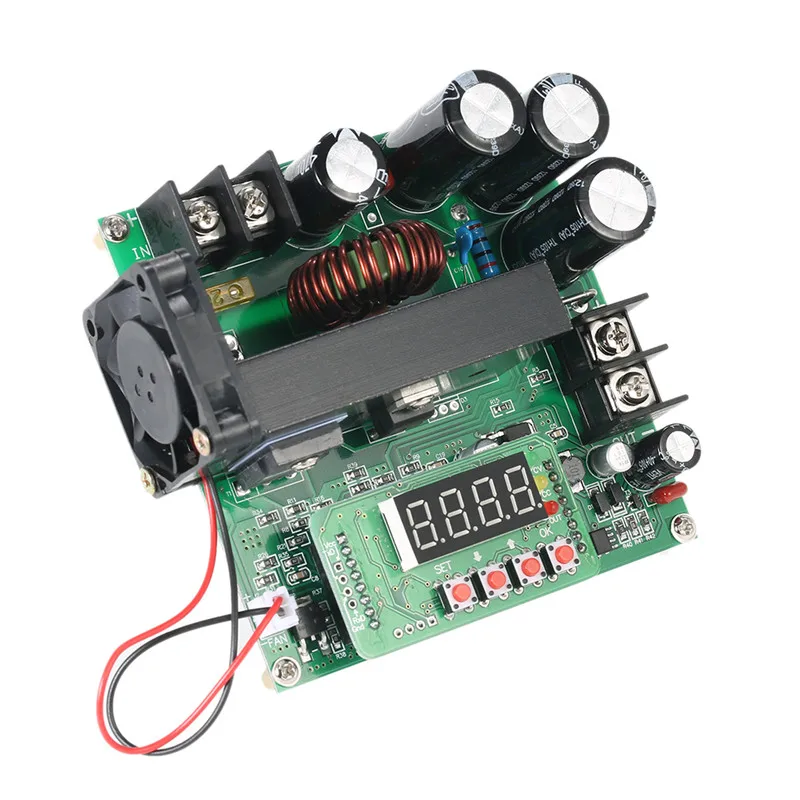 

900W Digital Control DC-DC Boost Module 0-15A IN 8-60V OUT 10-120V Step-up Converter Power Supply CC/CV LED Display E1599