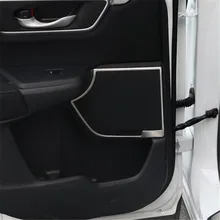 EAZYZKING 4 шт./компл. стайлинга автомобилей Межкомнатная дверь Панель динамик, отделка, декоративные Стикеры рамка чехол для Хонда сrv CR-V