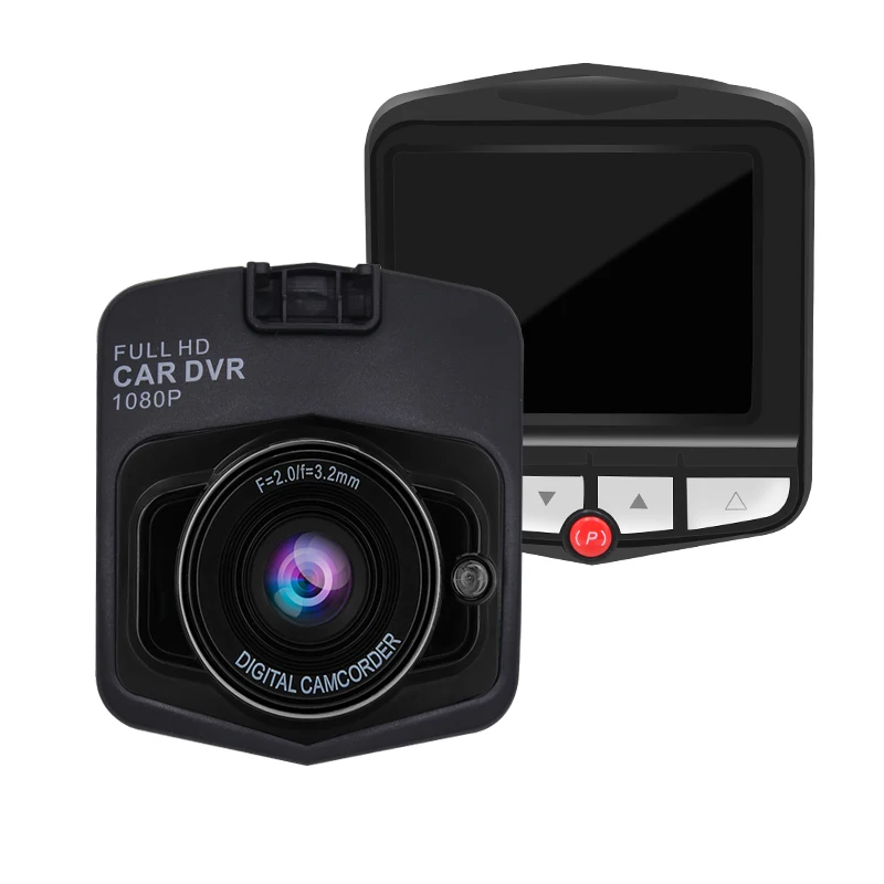 Goedkoop Draagbare FHD Auto DVR Dash Cam FHD Camcorder Dashboard GT300 1080 p Mini Full HD Car Video Recorder Mini Auto camera Nachtzicht