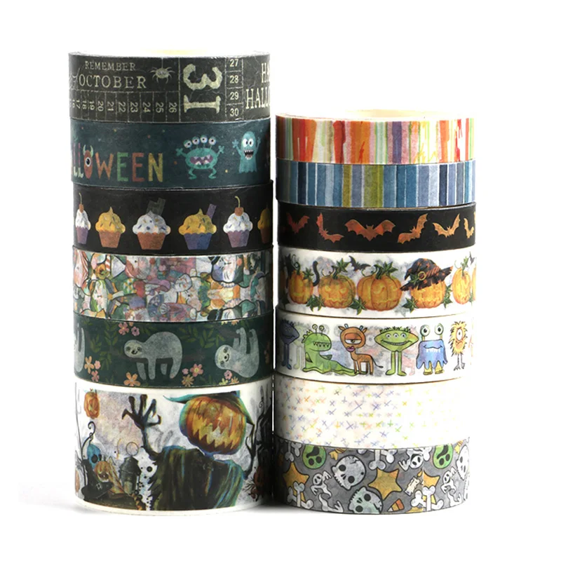 

NEW washi tape ghost stationery halloween washi tape Adhesive Tape Scrapbooking tape
