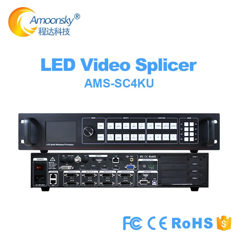 4K видео контроллер с usb как vdwall lvp609 * 2K 60Hz led процессор для p5 Открытый Прокат