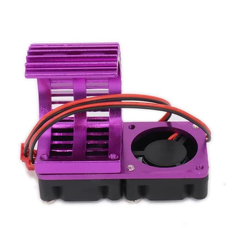 モーター冷却ファンtrx熱放散クーラーため1/10トラクサスTRX4 G500 TRX6 G63 rcカーアクセサリー