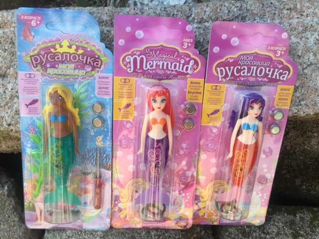 mermaid diving toys