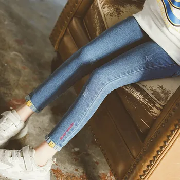 

2020 Children Clothing Toddler Jeans For Girls Fashion Girls Denim Pants Kids Clothes Girls Trousers Kids Clothes Girls 8 To 12