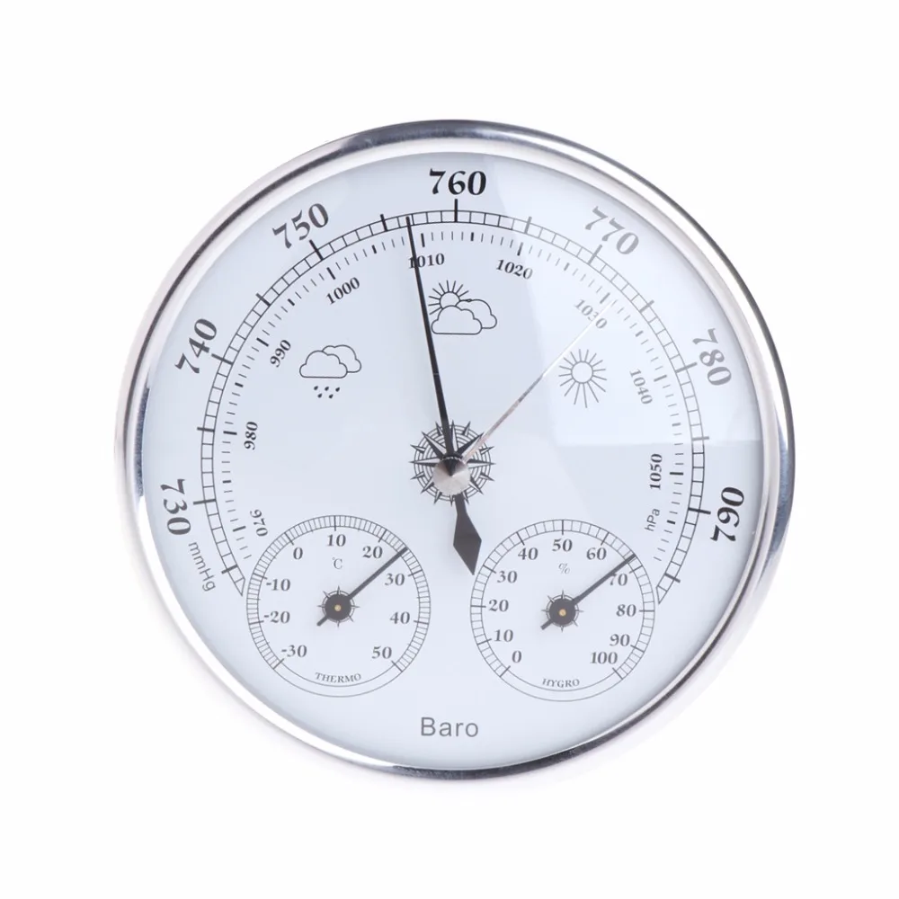 

Household Weather Station Barometer Thermometer Hygrometer Wall Hanging Tester Tools