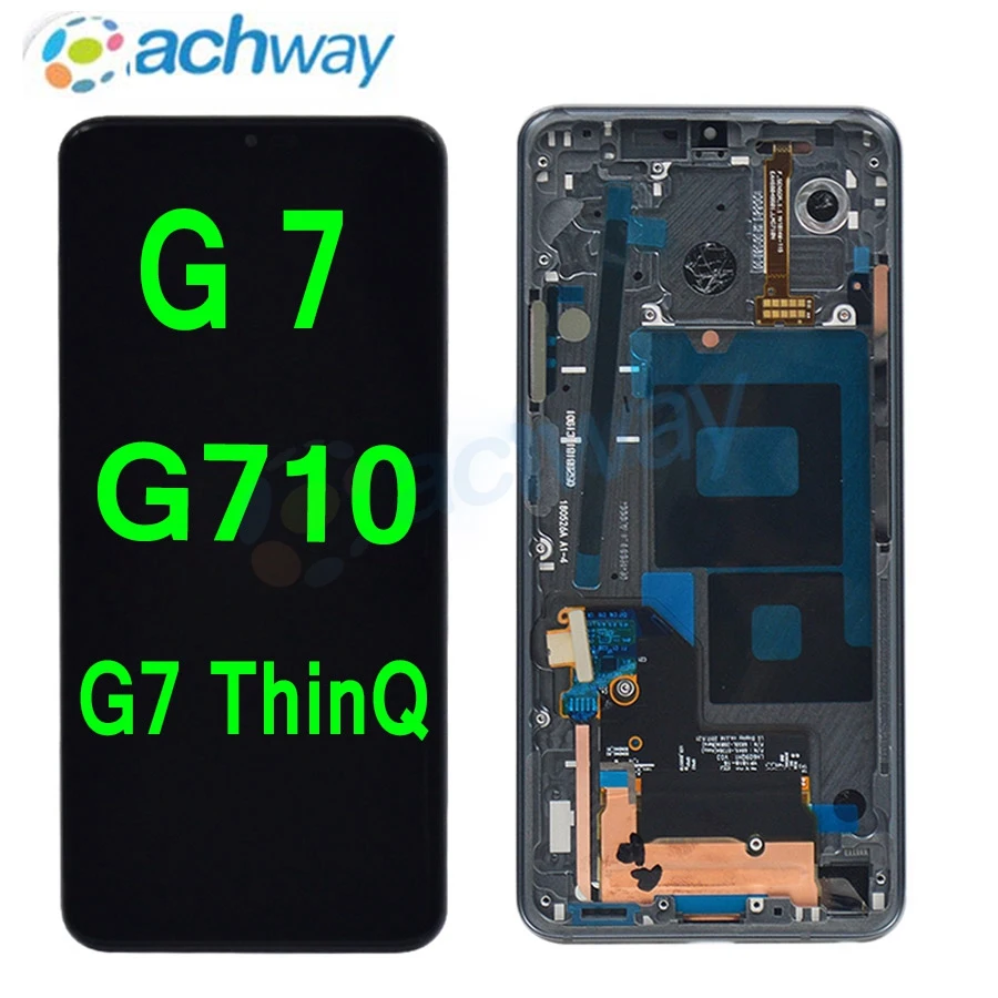 

6.1" For LG G7 LCD G710 G710EM G710PM G710VMP Display Touch Screen Digitizer Assembly Replacement Parts For LG G7 ThinQ lcd