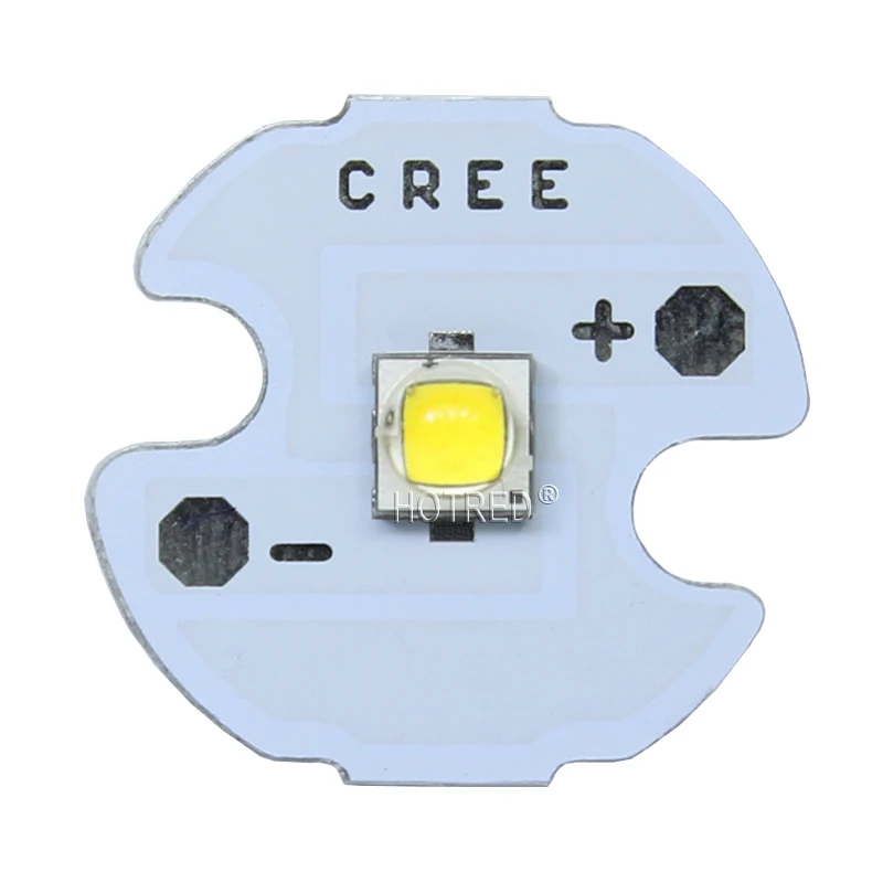 Фото Светодиодный XP-G2 Cree XPG2 для фонарика/прожектора/лампы, светодиод холодного белого цвета, 1-5 Вт, 6000-6500 К, 20/16/14/12/8 мм, 10 шт. №2