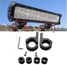 Off Road LED light Bar 28-35mm or 35-55mm 1″/2″ Horizontal Bar Clamp Mounting Kit Fir Bull Roof Roll Cages ATV, UTV Trucks