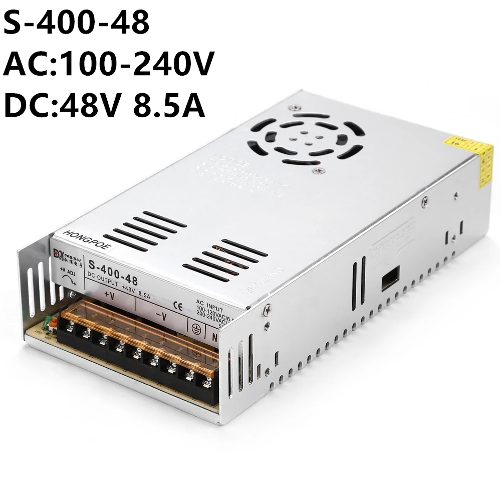 

100PCS 400W 48V 36V Switching Power Supply 48V 36V 400W AC-DC 100-240V 48V 8.3A OR 36 11A