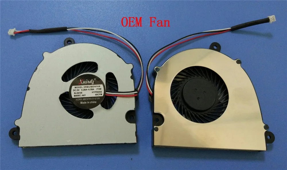 Ноутбук Процессор охлаждающий вентилятор радиатора для Clevo W110 W110ER W150 W150HR W170 W650EH AB7505HX-GE3 5V 0.40A CWB41x CWB4100