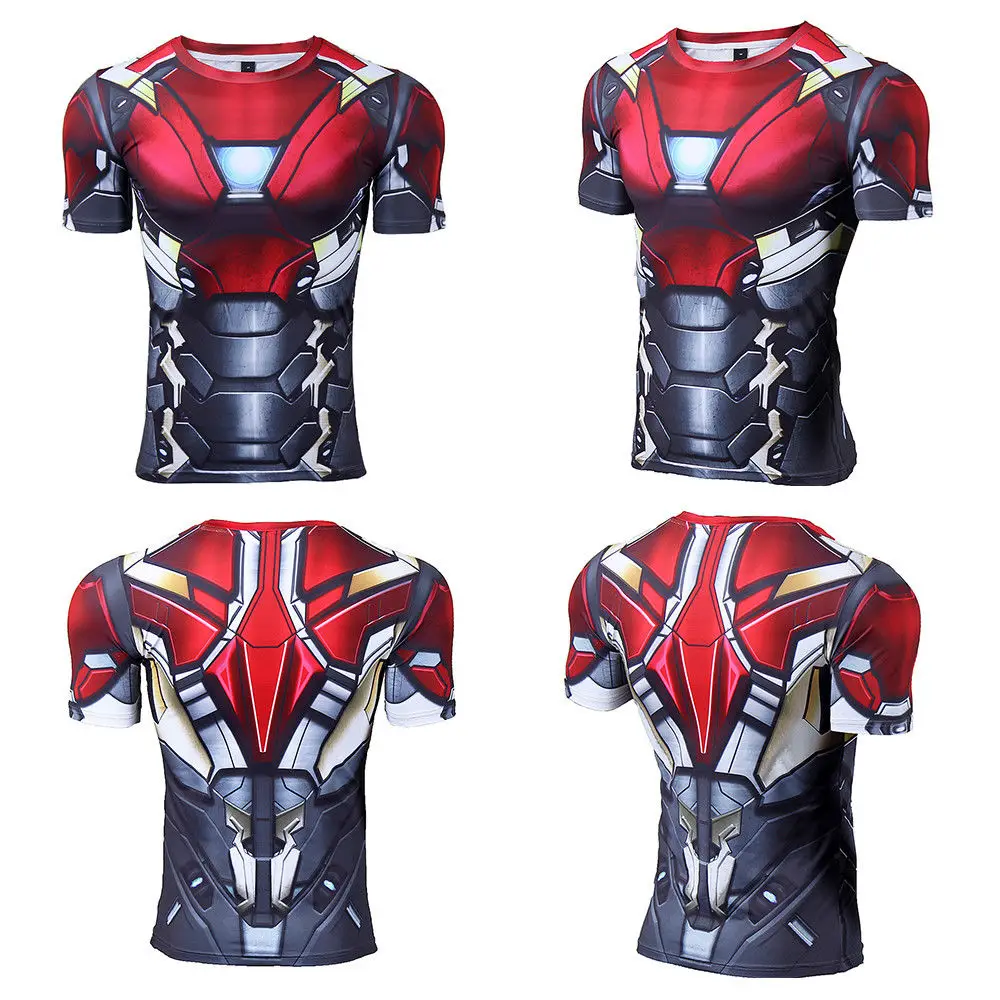 THOR 3D Printed T shirts Men Compression Shirt Hero Cosplay Long Sleeve Tops Male Gym Fitness BodyBuilding Clothes 5