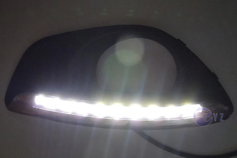 Dimmming стильное реле 12 в светодиодный DRL дневные ходовые огни аксессуары с