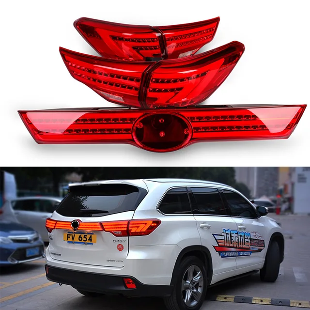 LED Tail Lamp for Toyota Highlander 2015 2016 2017 Left and Right side