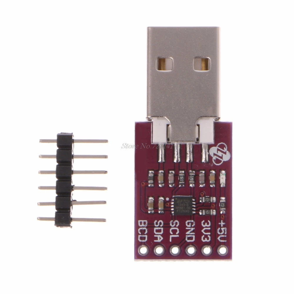 FT232H многофункциональный высокоскоростной USB к JTAG UART/ FIFO SPI/ I2C для модуля CJMCU Прямая