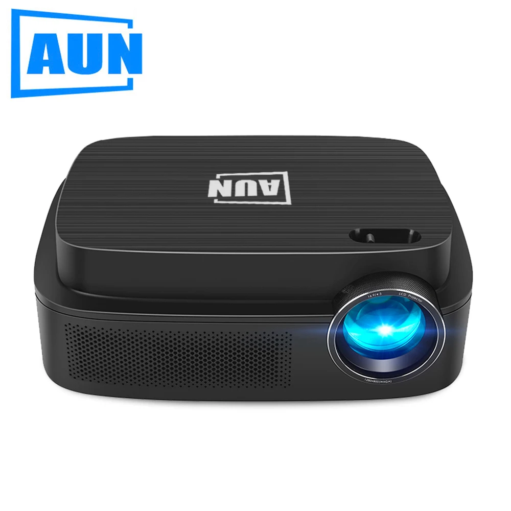 AUN Android 6.0 Projector AKEY3 Plus, 1280*800 Smart Beamer Built-in WIFI, Bluetooth, HDMI, HIFI Speaker. Optional AKEY3, LED TV AUN Android 6.0 Projector AKEY3 Plus, 1280*800 Smart Beamer Built-in WIFI, Bluetooth, HDMI, HIFI Speaker. Optional AKEY3, LED TV